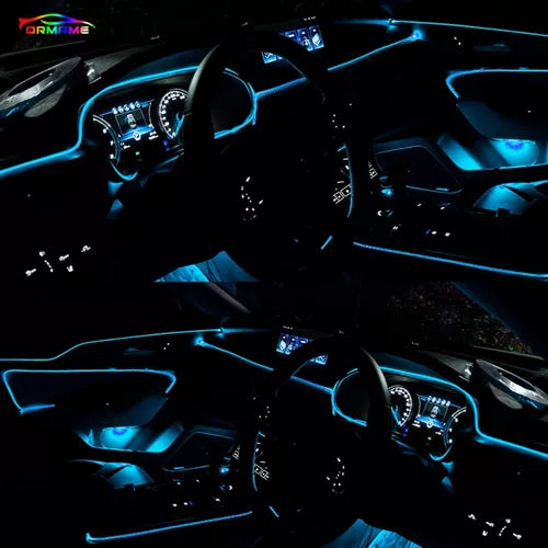Cinta LED  FUTURISTA  RGB Neon Para Auto- CALIDAD PREMIUM.